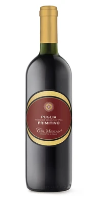 Вино красное сухое Col Mesian Primitivo, 0.75 л
