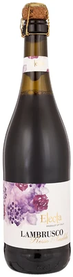 Вино красное полусладкое Electa Lambrusco dell Emilia Rosso, 0.75 л