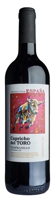 Вино красное полусухое Capricho del Toro Tempranillo, 0.75 л