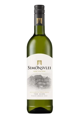 Вино белое сухое Simonsvlei Pinot Grigio Western Cape, 0.75 л