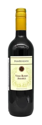 Вино красное полусладкое Fontevento Rosso, 0.75 л