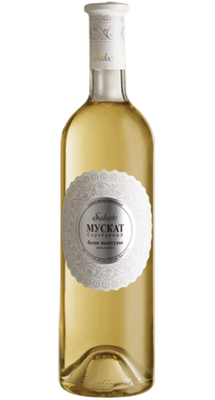 Вино столовое белое полусухое «Salveto Мускат Серебряный»