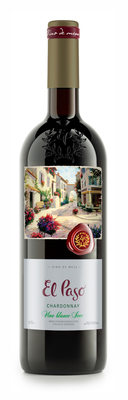 Вино столовое белое сухое «Эль Пасо Шардоне, 0.75 л»