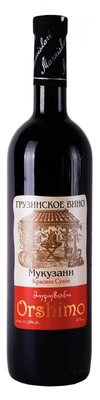 Вино красное сухое Marniskari Orshimo Mukuzani, 0.75 л