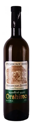 Вино белое полусладкое Marniskari Orshimo Alazani Valley White, 0.75 л