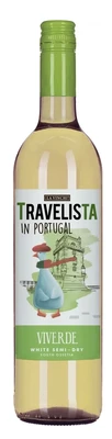 Вино белое полусухое Travelista Viverde, 0.75 л