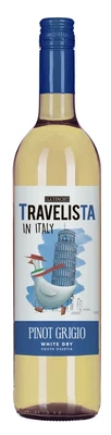 Вино белое сухое Travelista Pinot Grigio, 0.75 л