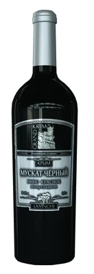Вино красное полусладкое Гранд Крым Мускат Черный, 0.75 л