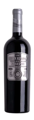 Вино красное полусладкое Вина Крыма Каберне, 0.75 л
