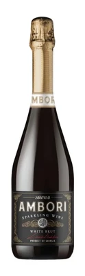Вино игристое белое брют Ambori Brut, 0.75 л