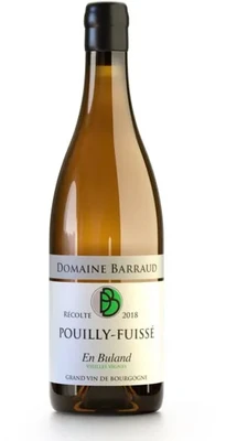 Вино белое сухое Domaine Barraud Pouilly-Fuisse En Buland, 0.75 л 2018