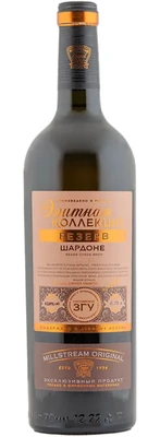 Вино белое сухое Элитная Коллекция Резерв Шардоне, 0.75 л