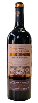 Вино красное сухое Элитная Коллекция Резерв Сира Саперави, 0.75 л