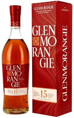 Виски шотландский Glenmorangie The Lasanta 15 Years Old, 0.7 л п/у Виски шотландский Glenmorangie The Lasanta 15 Years Old, 0.7 л п/у