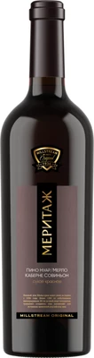 Вино красное сухое Мильстрим Меритаж Пино Нуар Мерло Каберне Совиньон, 0.75 л