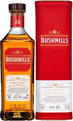 Виски ирландский Bushmills 14 Years Old, 0.7 л п/у