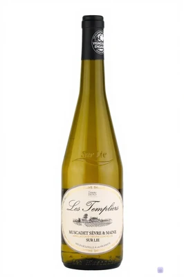 Вино белое сухое Chateau des Templiers Muscadet Sevre-et-Maine Sur Lie, 0.75 л 2022