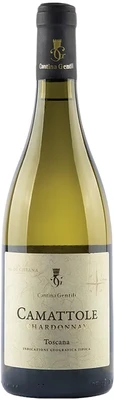 Вино белое сухое Cantina Gentili Camattole Chardonnay, 0.75 л 2022