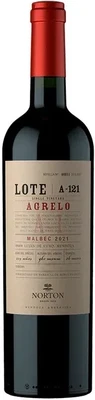 Вино красное сухое Norton Lote Agrelo A-121, 0.75 л 2021