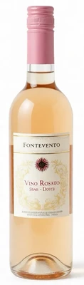 Вино розовое полусладкое Fontevento Rose, 0.75 л