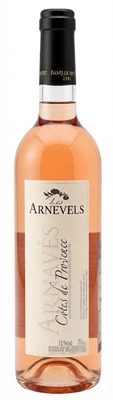 Вино розовое сухое Les Arnevels Arnaves Cotes de Provence Rose, 0.75 л