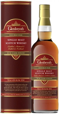 Виски шотландский Glenbrynth Rum Cask, 0.75 л в тубе