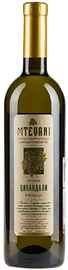 Вино белое сухое «Мтевани Цинандали» 2013 г.