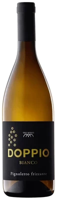 Вино игристое белое брют Tre Monti Doppio Bianco Pignoletto Frizzante, 0.75 л