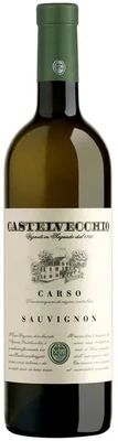 Вино белое сухое Castelvecchio Sauvignon, 0.75 л 2022