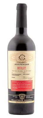 Вино красное сухое Мильстрим Ассамбляж Коллекция Мерло, 0.75 л