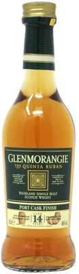 Виски шотландский Glenmorangie The Quinta Ruban 14 Years Old, 0.05 л Виски шотландский Glenmorangie The Quinta Ruban 14 Years Old, 0.05 л