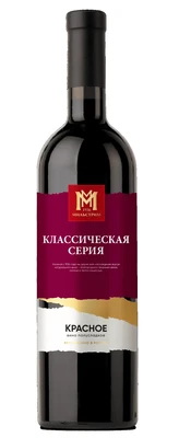 Вино красное полусладкое Мильстрим Классическая Серия, 0.7 л