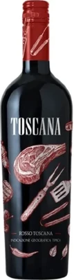 Вино красное сухое Rosso Toscana, 0.75 л