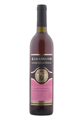 Вино розовое полусладкое Джаллали Чквиани, 0.75 л