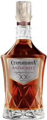 Коньяк российский Старейшина Меморис 20-летний, 0.7 л