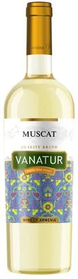 Вино белое полусладкое Vanatur Muscat Semisweet, 0.75 л