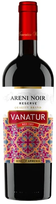 Вино красное сухое Vanatur Areni Noir Reserve, 0.75 л