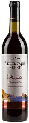 Вино красное полусладкое «Крымский берег Кадарка, 1 л»
