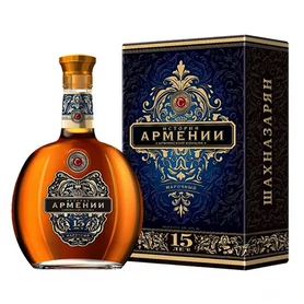 Коньяк армянский История Армении 15-летний, 0.5 л п/у