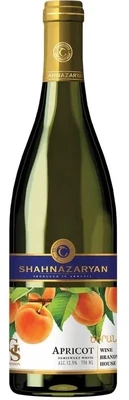 Вино фруктовое белое полусладкое Шахназарян Абрикос, 0.75 л бутылка бургундия