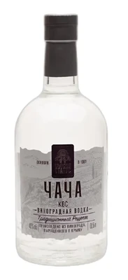 Водка виноградная Чача КВС, 0.5 л