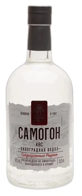 Водка виноградная Самогон КВС, 0.5 л
