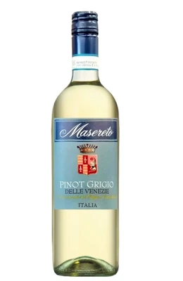 Вино белое сухое Masereto Pinot Grigio, 0.75 л