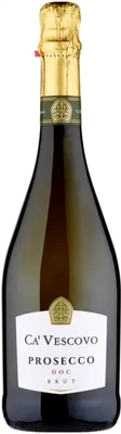 Вино игристое белое брют Ca Vescovo Prosecco, 0.75 л
