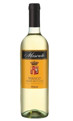 Вино белое сухое Masereto Bianco Terre Siciliane, 0.75 л