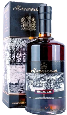 Коньяк российский Махачкала 15 лет, 0.7 л п/у