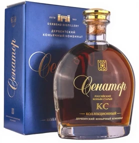 Коньяк российский Сенатор КС, 0.7 л п/у