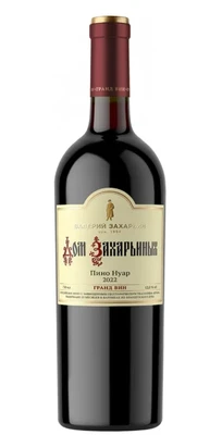Вино красное сухое Дом Захарьиных Пино Нуар, 0.75 л 2022