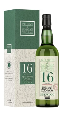 Виски шотландский Wilson & Morgan Barrel Selection Linkwood Sherry Finish Oloroso 16 Years Old, 0.7 л п/у