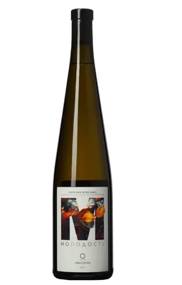 Вино белое полусухое Молодость Ркацители, 0.75 л 2023